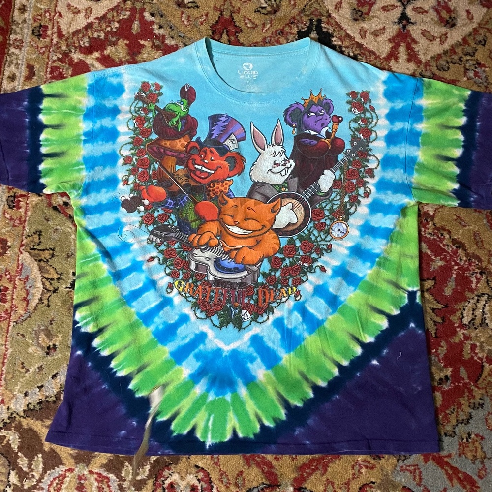 2006 Grateful Dead Jam Band T-shirt  💙⚡️❤️